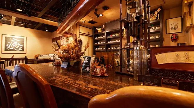 喫煙可能席で、リラックス