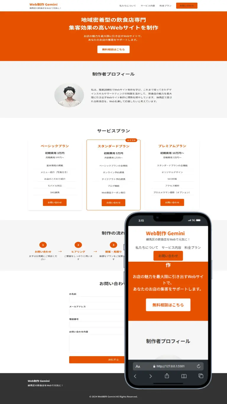 コーポレートサイト